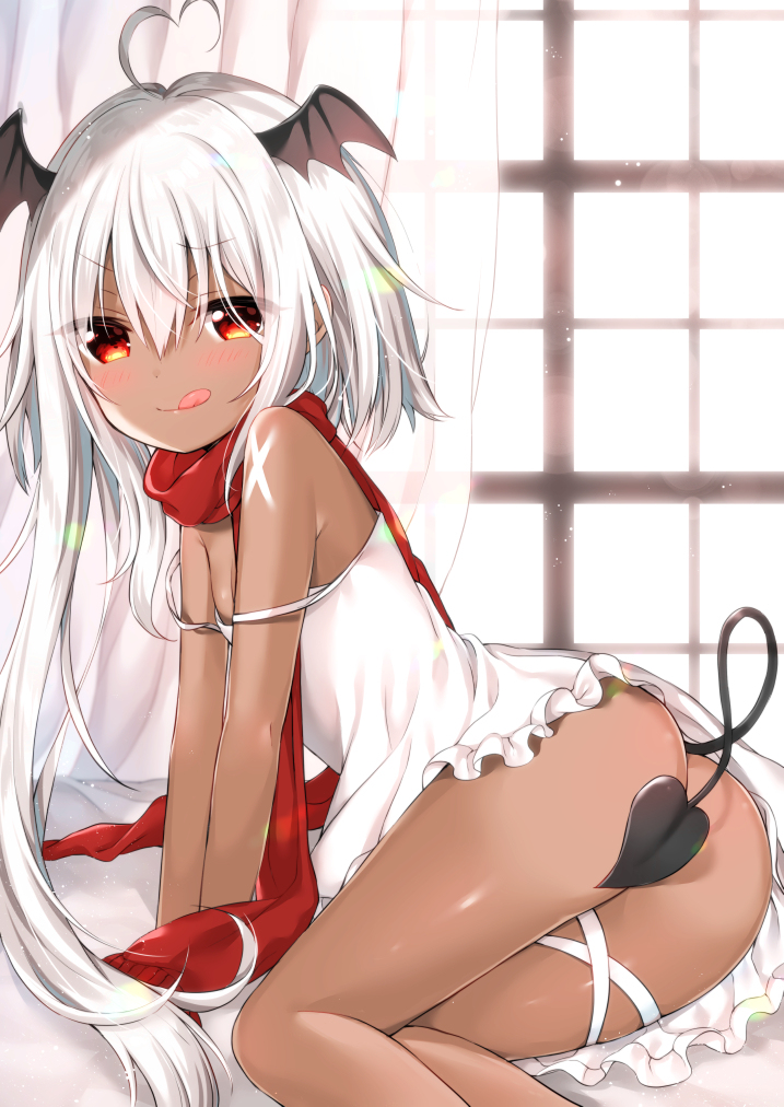 This is a pixiv picture whose title is 悪魔ティアちゃん.