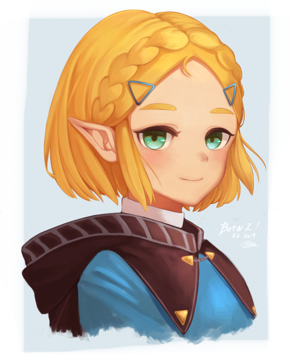 This is a pixiv picture whose title is Zelda.