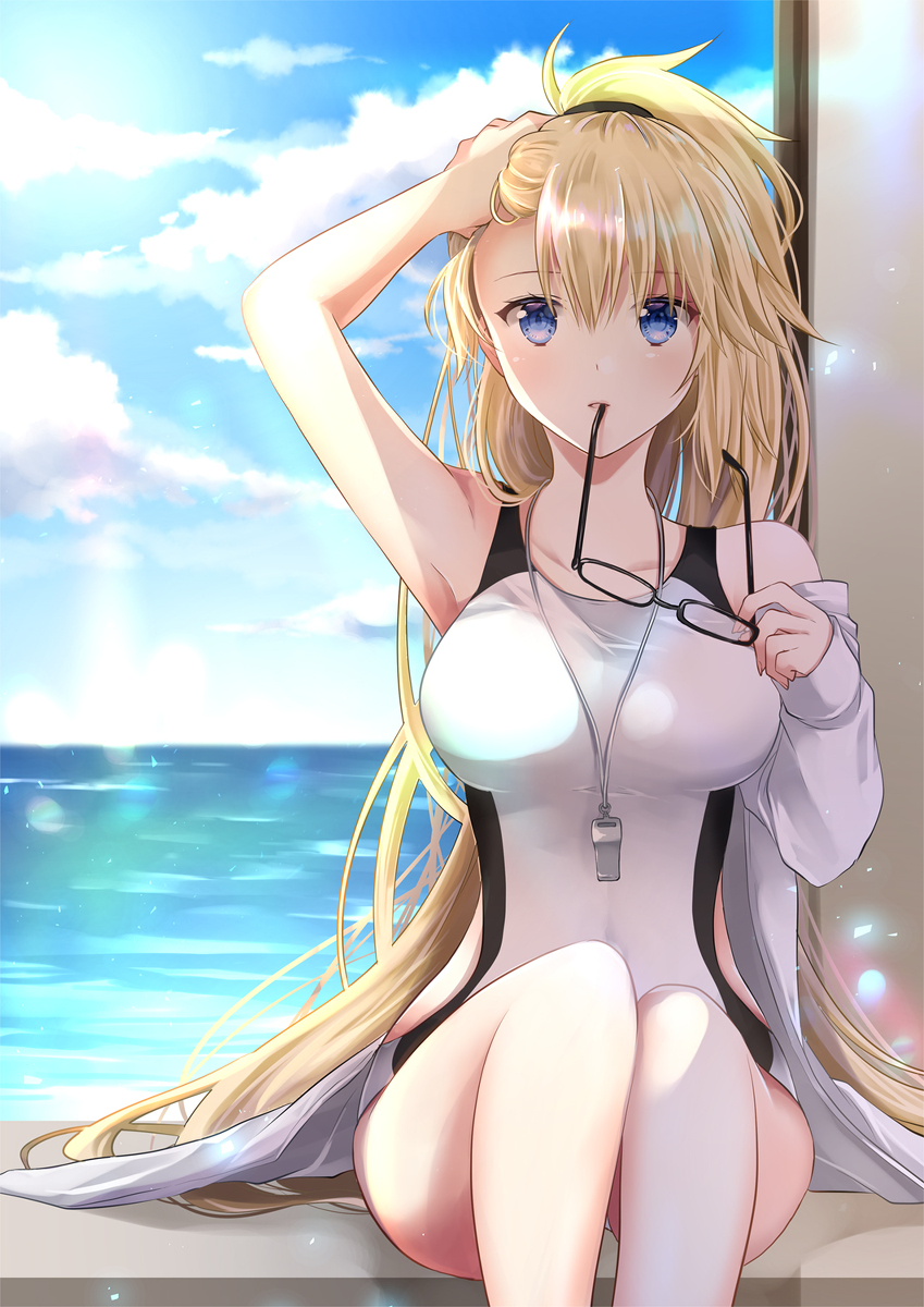This is a pixiv picture whose title is ジャンヌお姉ちゃん.