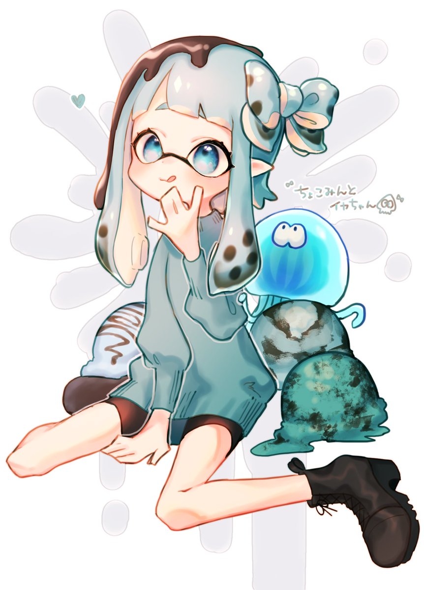 This is a pixiv picture whose title is ちょこみんと.