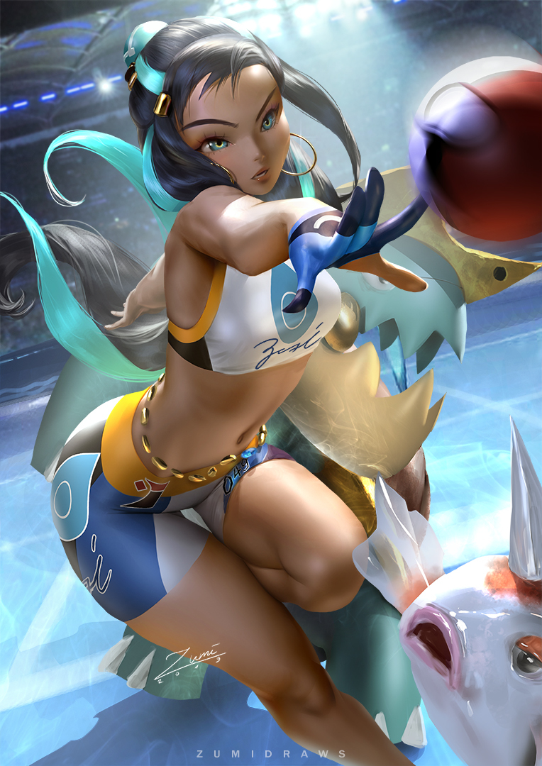 This is a pixiv picture whose title is Nessa.