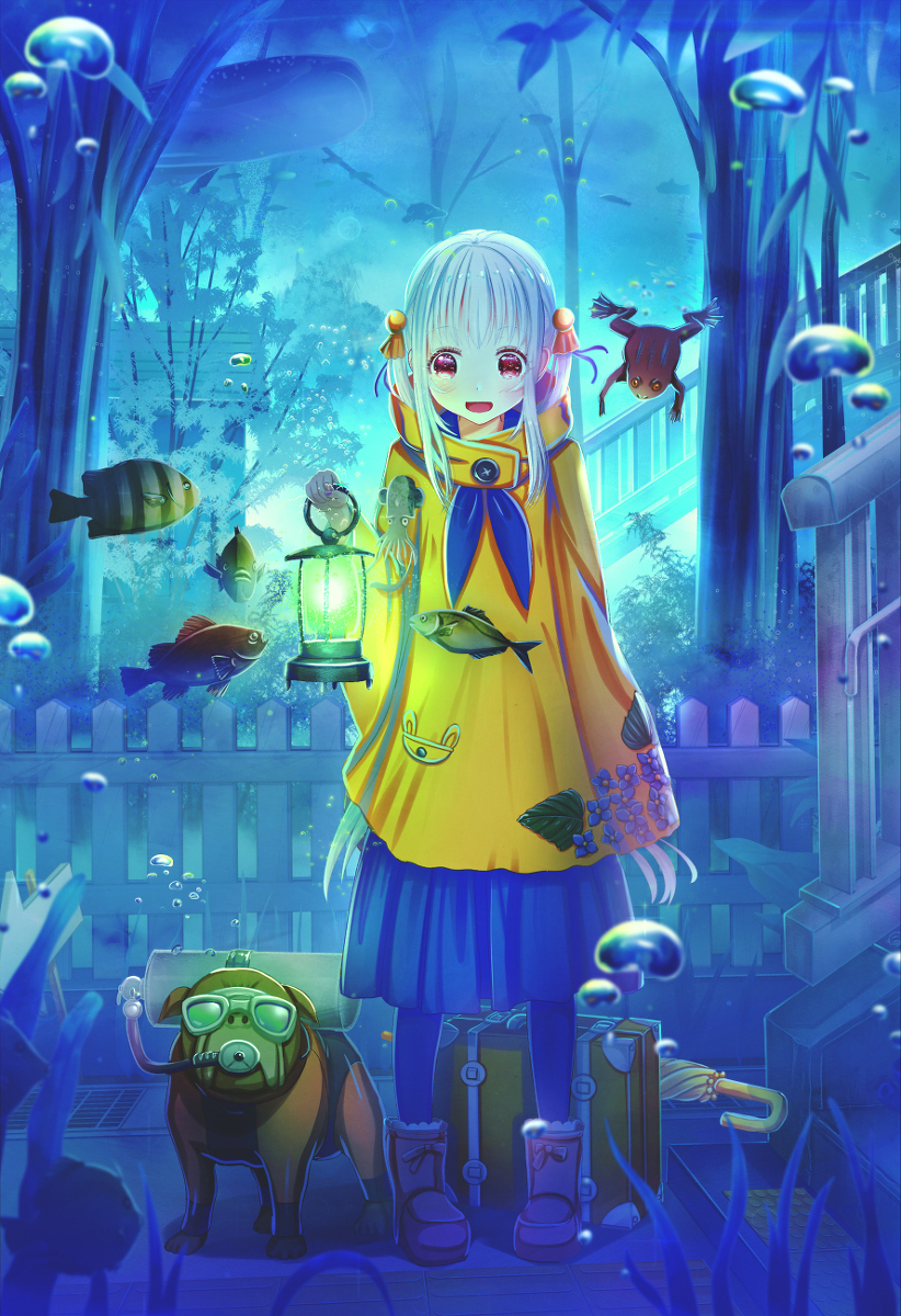 This is a pixiv picture whose title is 梅雨.