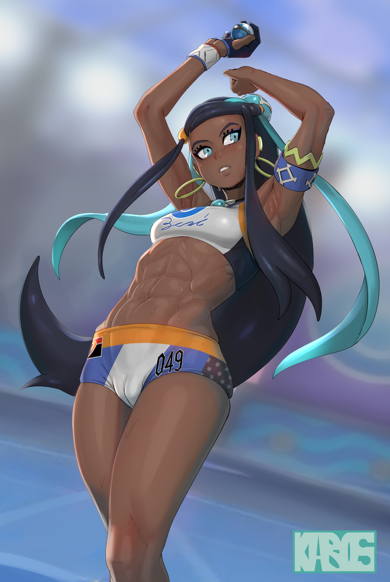 This is a pixiv picture whose title is NESSA.