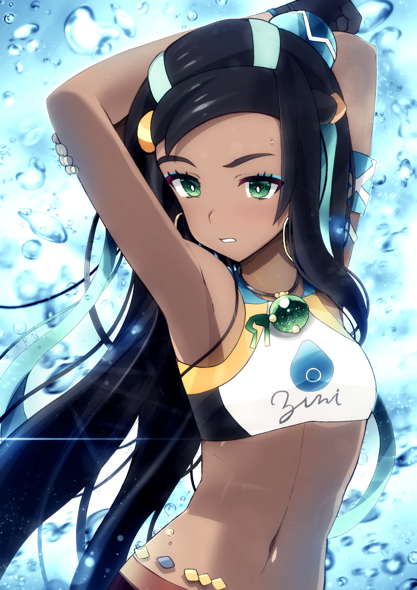 This is a pixiv picture whose title is ルリナ脇.