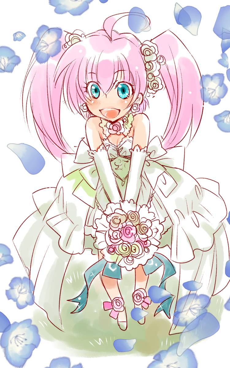 This is a pixiv picture whose title is 《転スラ》今日の落書き　ウェディングミリム.