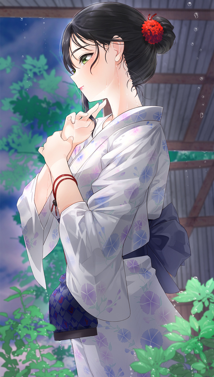 This is a pixiv picture whose title is ★.