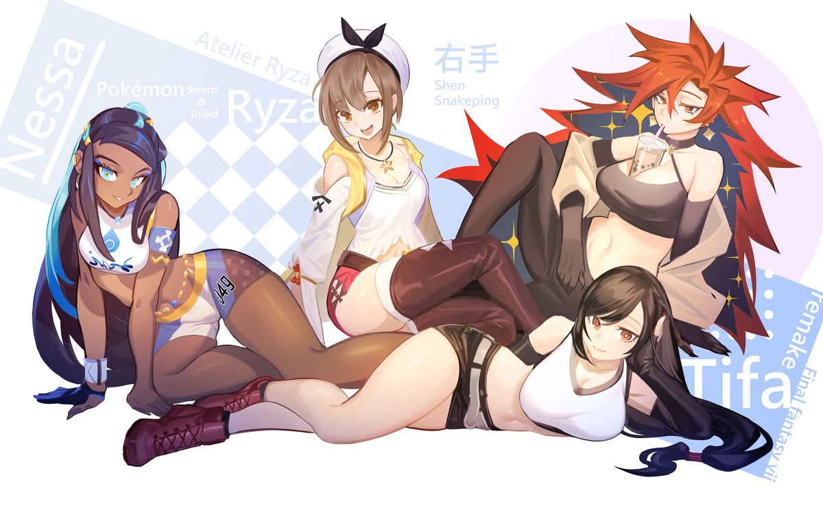 This is a pixiv picture whose title is 我全都要.