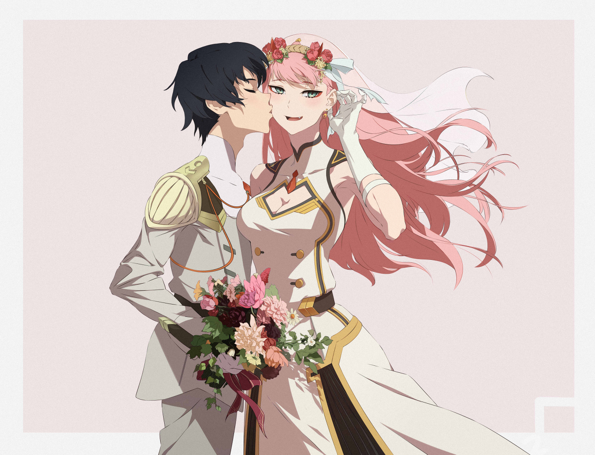 This is a pixiv picture whose title is darling in the frankxxx.