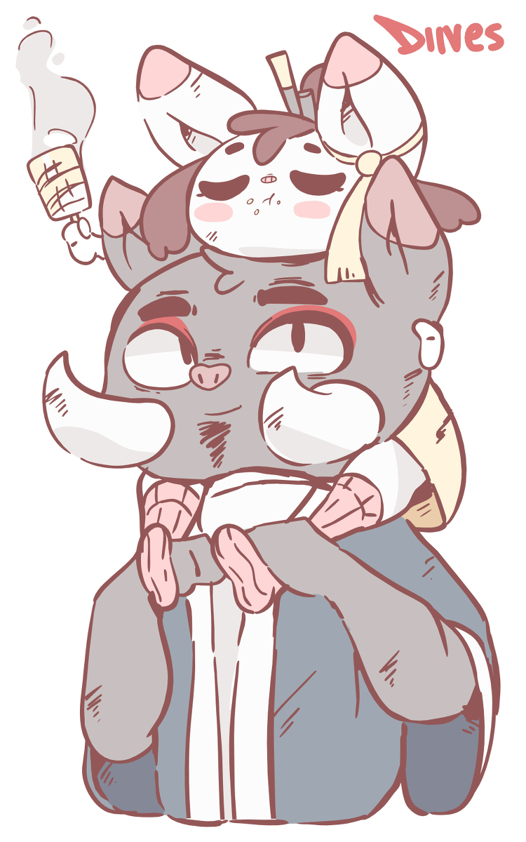 This is a pixiv picture whose title is Father's Day.