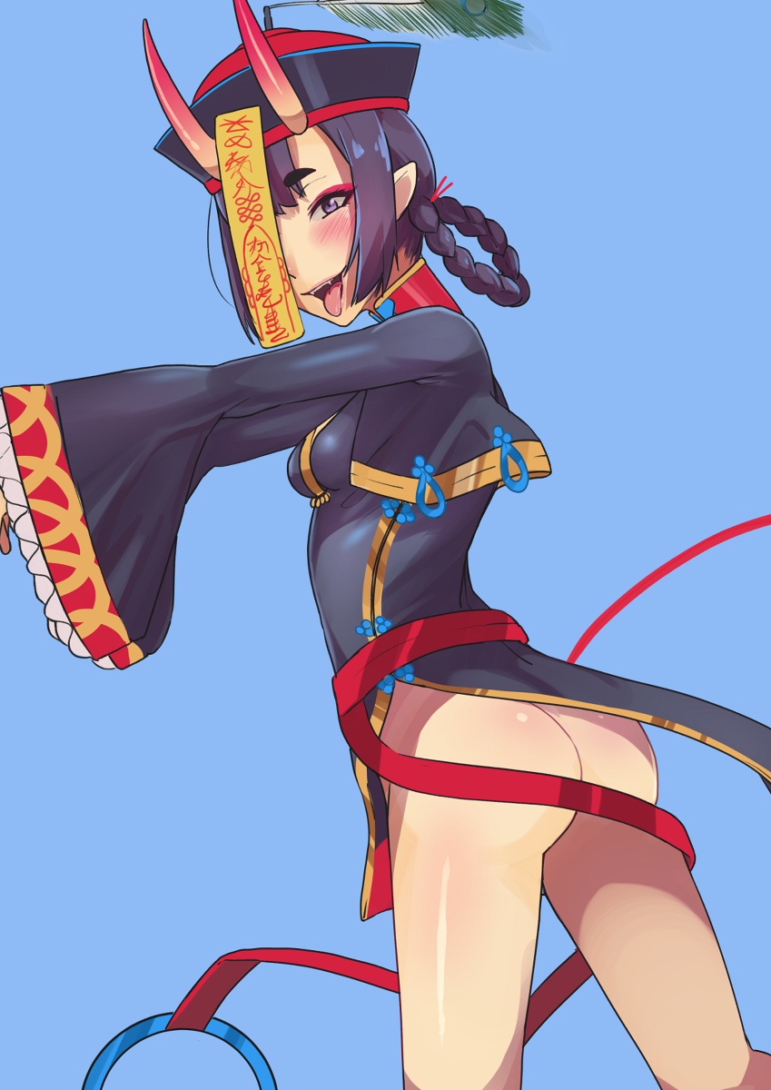 This is a pixiv picture whose title is Spooky Shuten.