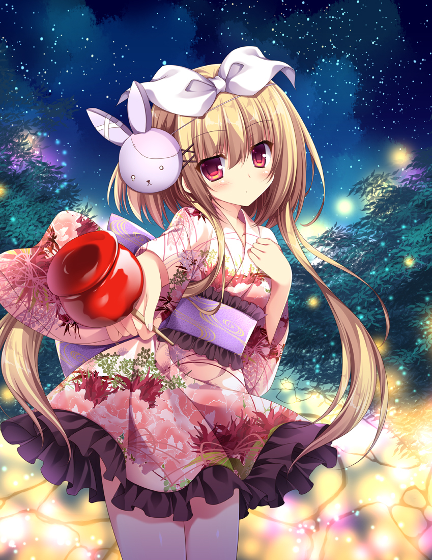 This is a pixiv picture whose title is 夏祭り.