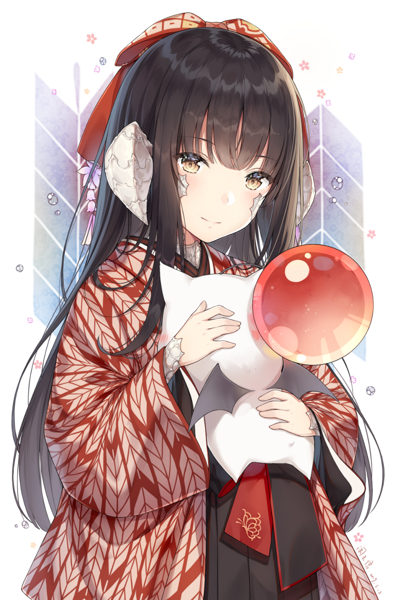 This is a pixiv picture whose title is □.