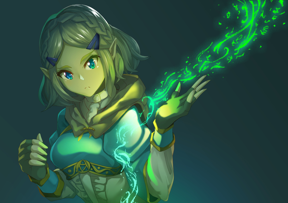 This is a pixiv picture whose title is ゼルダ姫.