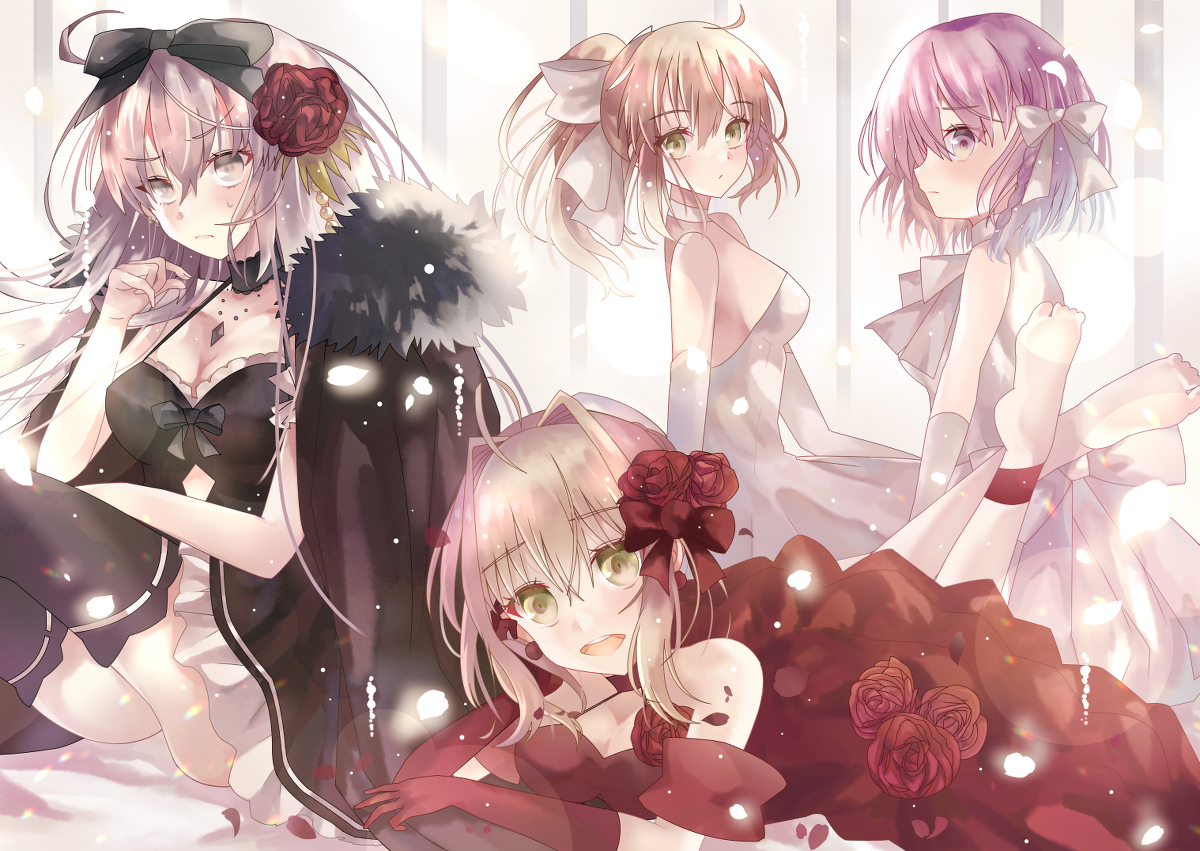 This is a pixiv picture whose title is dress.