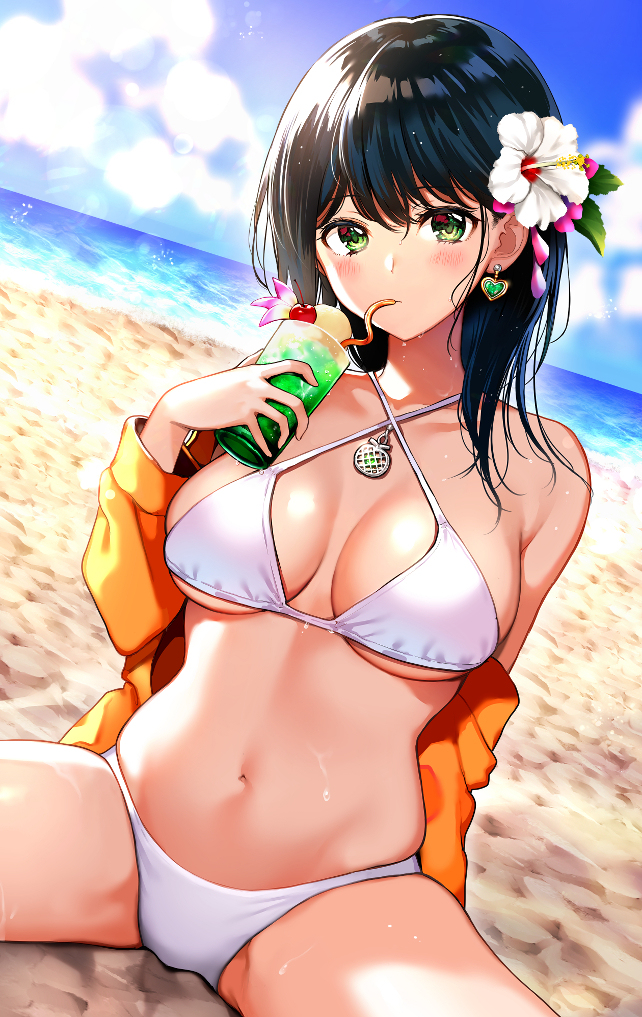 This is a pixiv picture whose title is メロン娘🍈.
