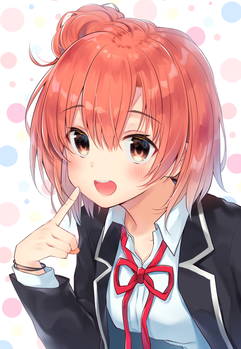 This is a pixiv picture whose title is 俺ガイル.