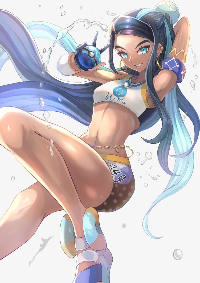 This is a pixiv picture whose title is ルリナ／Nessa.