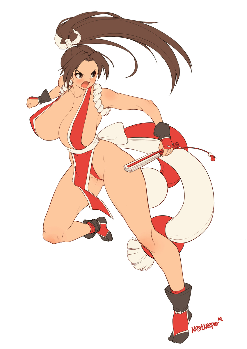 This is a pixiv picture whose title is Shiranui Mai.