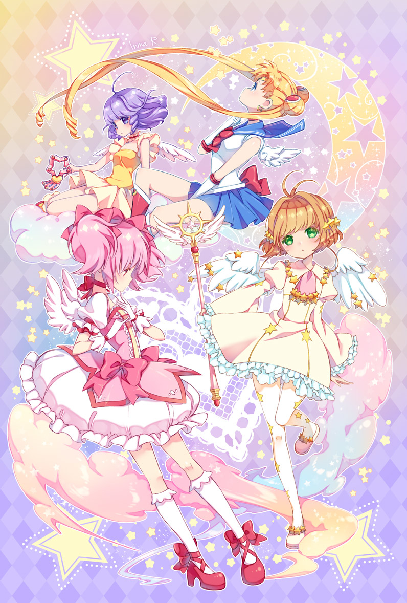 This is a pixiv picture whose title is 魔法少女☆彡.