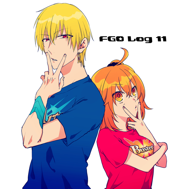 This is a pixiv picture whose title is FGOログ11.