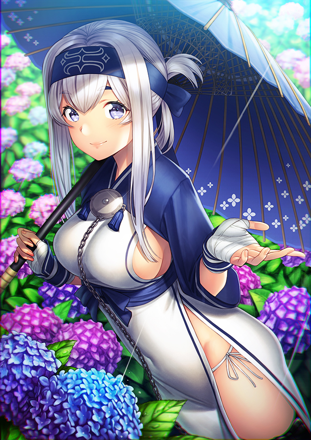 This is a pixiv picture whose title is 梅雨だし神威ちゃんに癒されようの会.