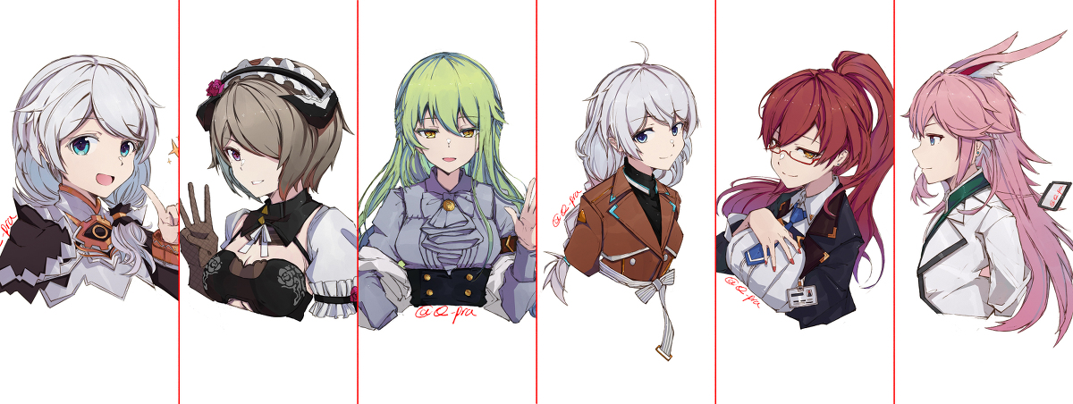 This is a pixiv picture whose title is 崩坏学园.