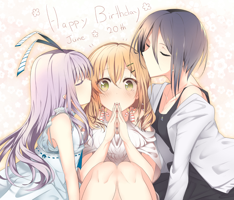 This is a pixiv picture whose title is 栄依子ちゃんハピバ！.