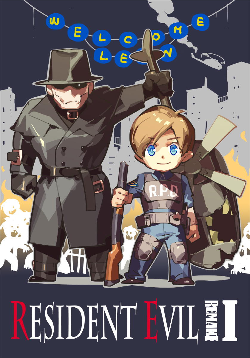 This is a pixiv picture whose title is RE2.