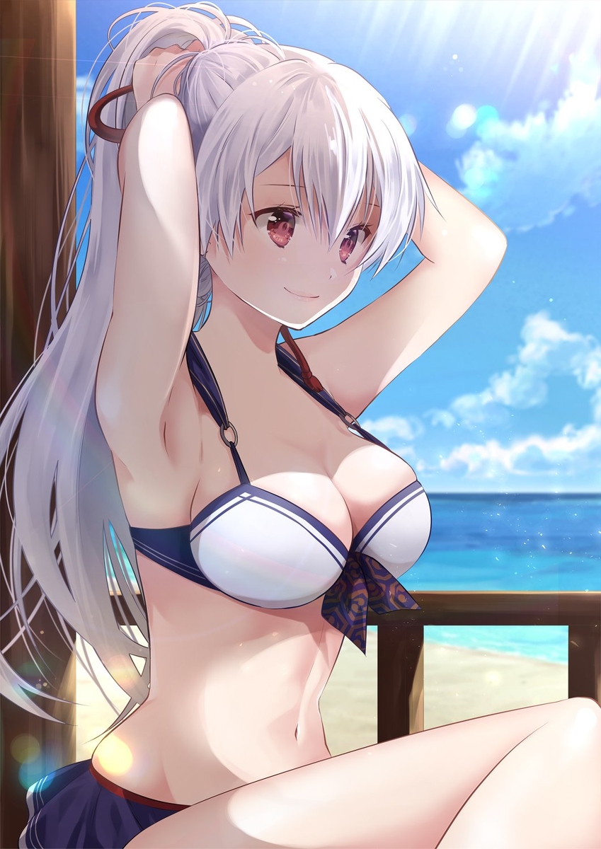 This is a pixiv picture whose title is 真夏のインフェルノ.