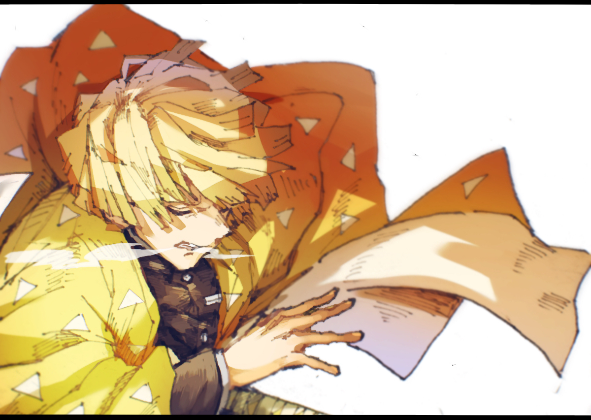 This is a pixiv picture whose title is 霹靂一閃.