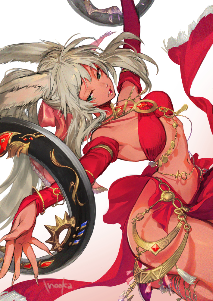 This is a pixiv picture whose title is 踊り子.