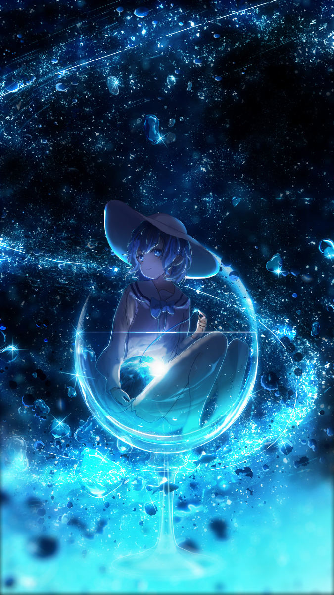 This is a pixiv picture whose title is Bule planet.