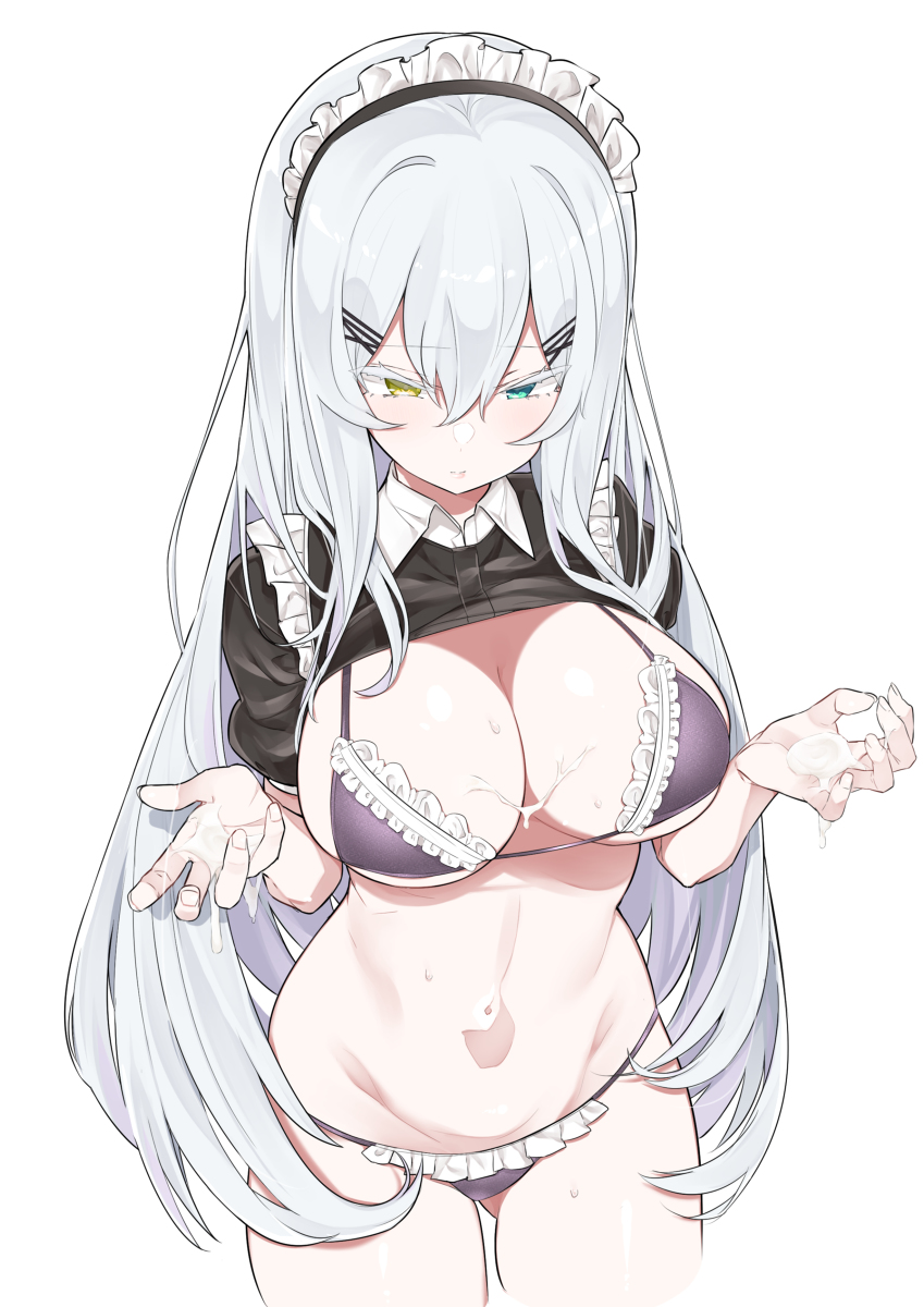 This is a pixiv picture whose title is クールメイド.