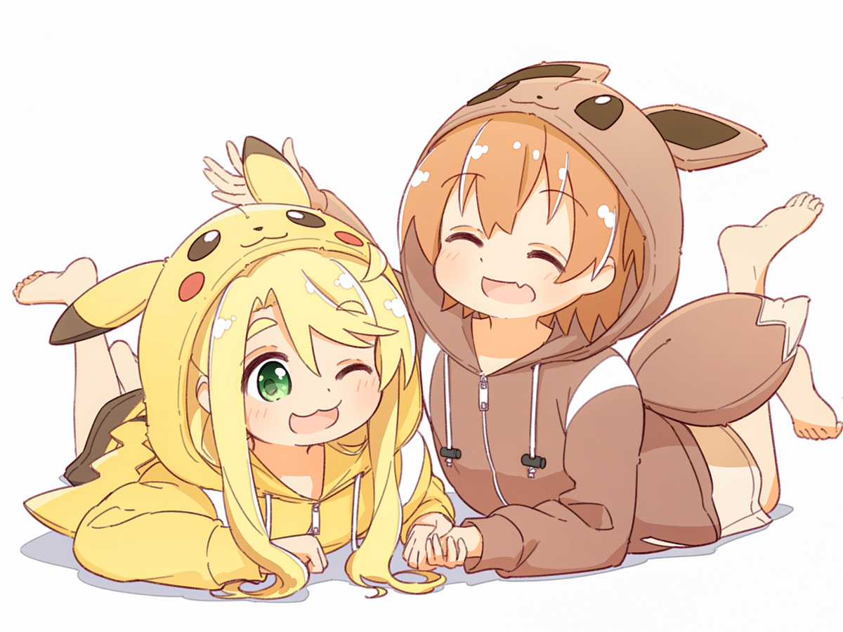 This is a pixiv picture whose title is ピカブイ.