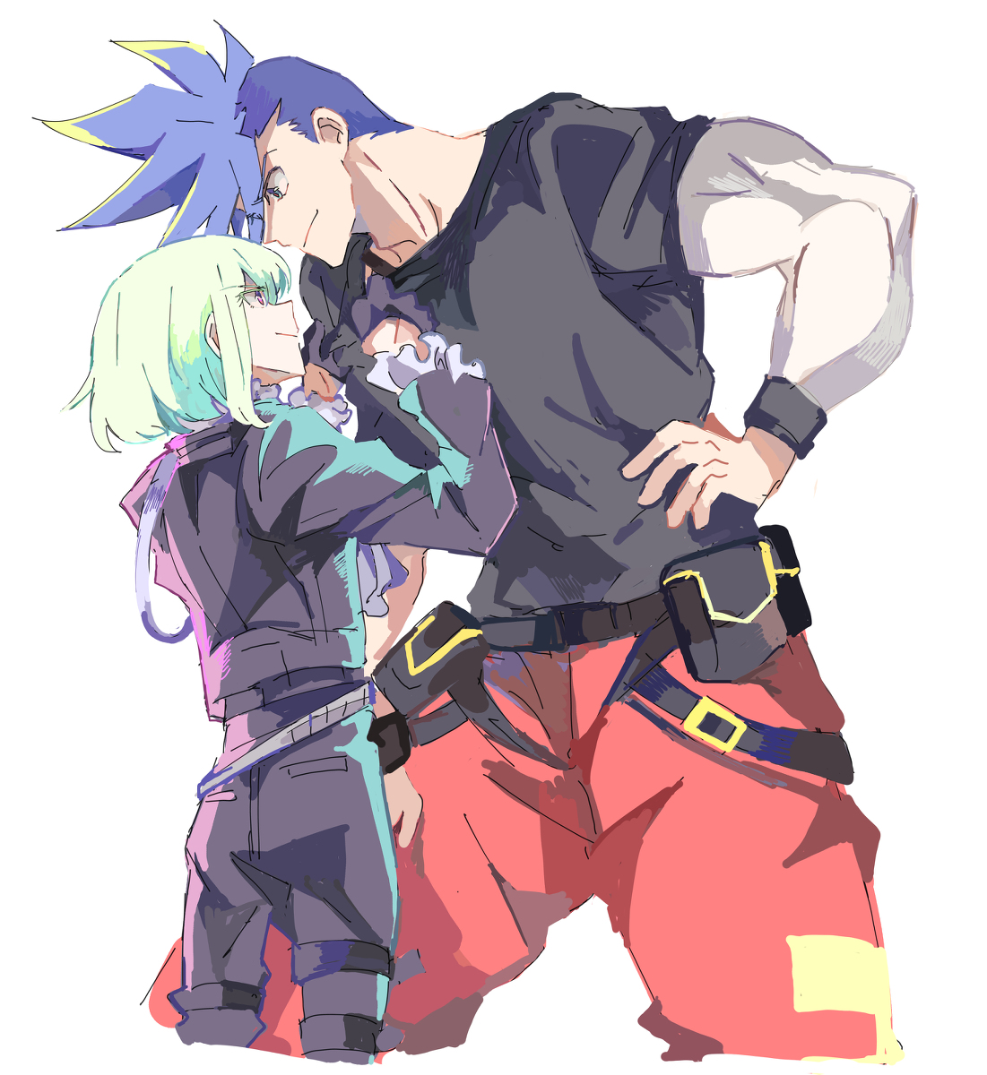 This is a pixiv picture whose title is 【腐】ガロリオ詰め②.