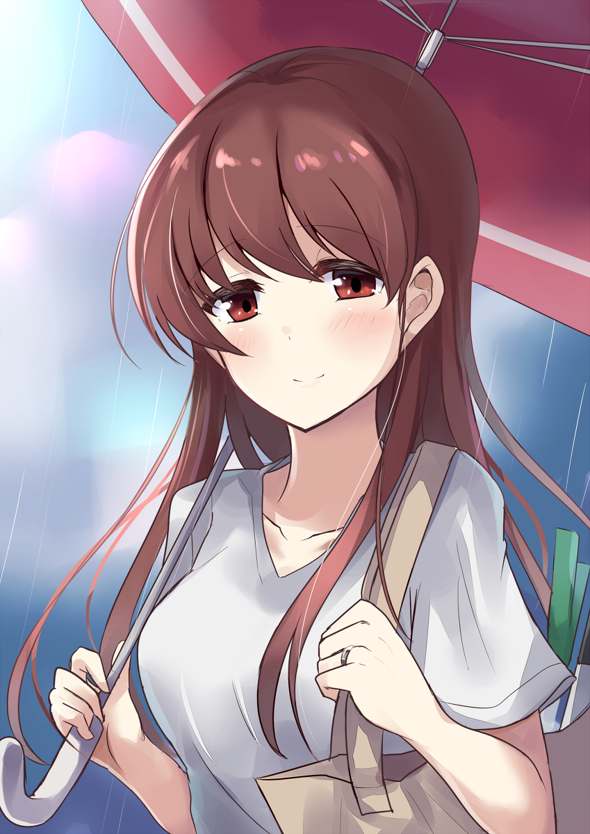 This is a pixiv picture whose title is 梅雨の大井.