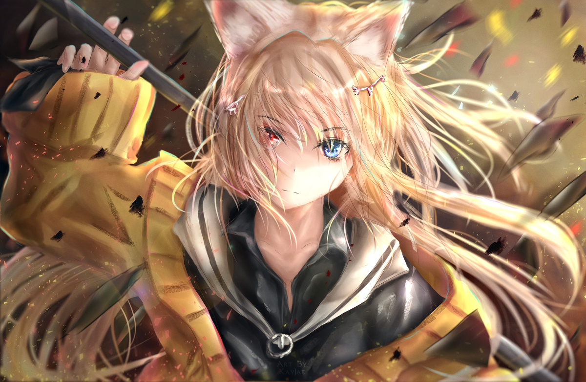 This is a pixiv picture whose title is 「ナイトメアになるよ」.