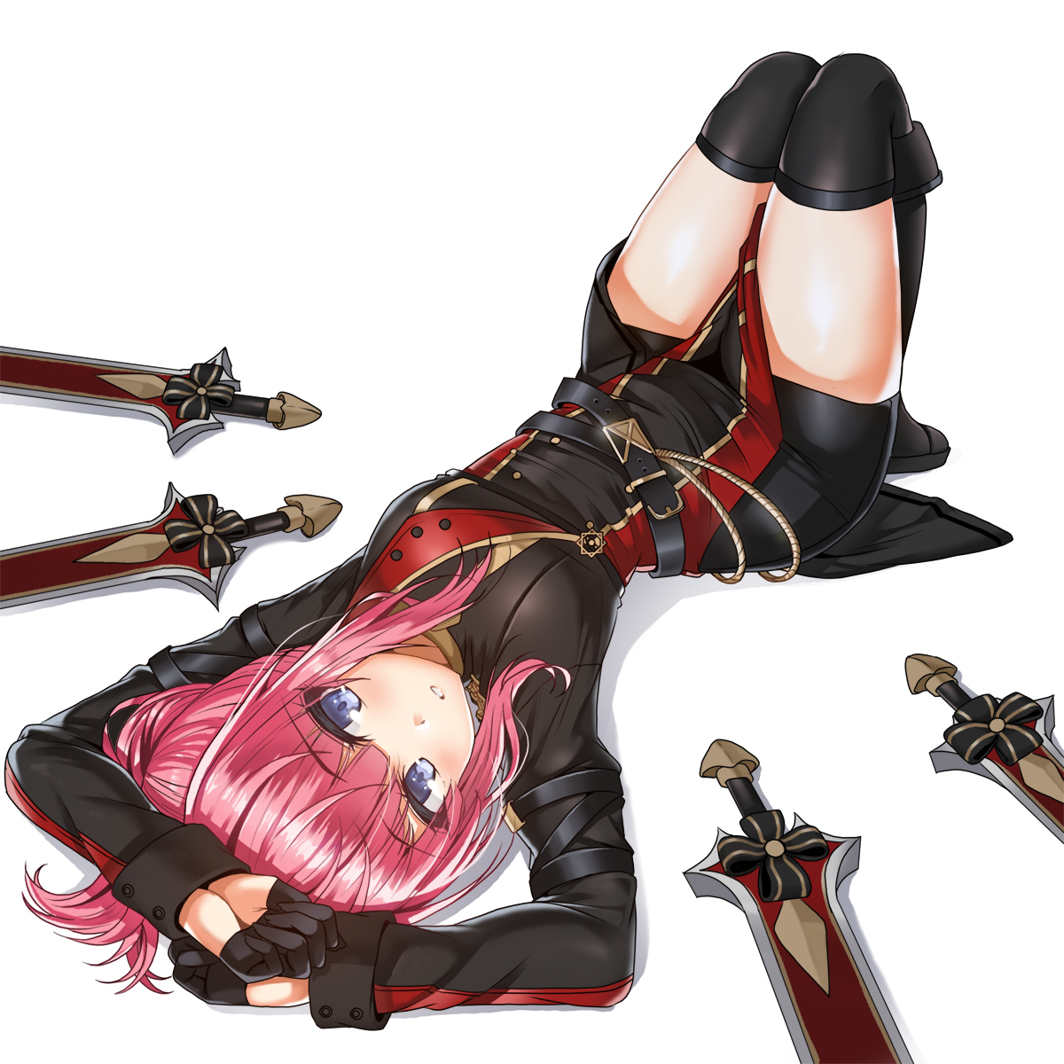 This is a pixiv picture whose title is closers.