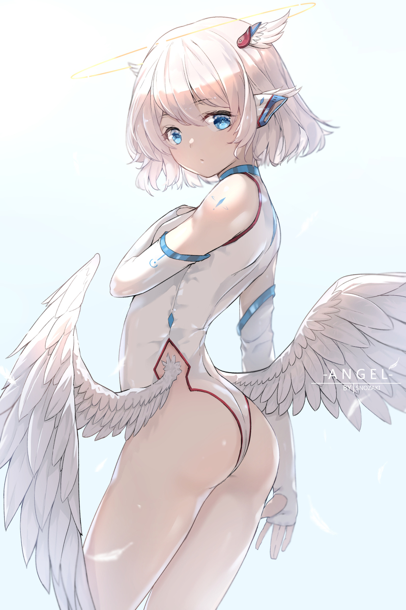 This is a pixiv picture whose title is 「ANGEL」.