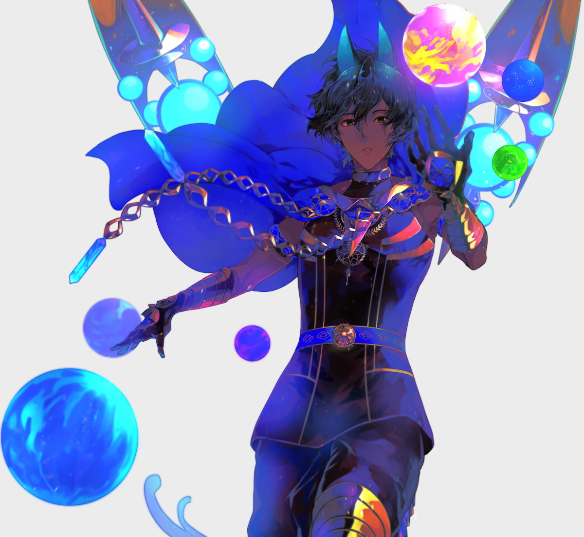 This is a pixiv picture whose title is アルジュナ・オルタ.