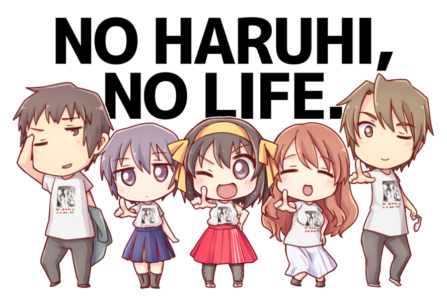 This is a pixiv picture whose title is SOS団ありがとう….
