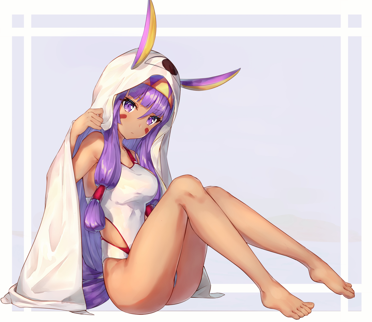 This is a pixiv picture whose title is ニトクリス.