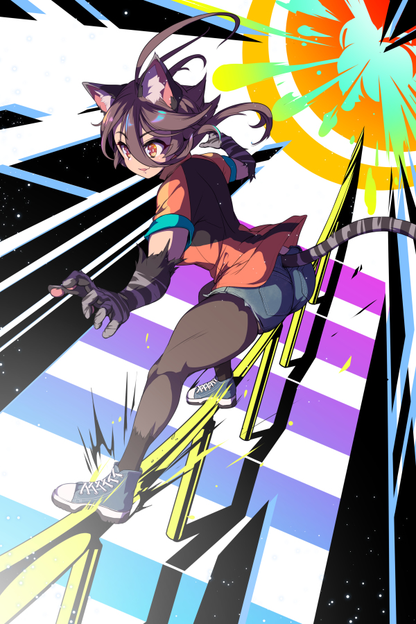 This is a pixiv picture whose title is グラインドレール.