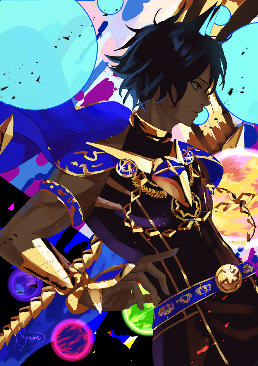 This is a pixiv picture whose title is 善であり悪.
