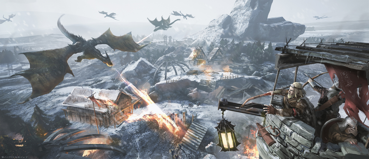 This is a pixiv picture whose title is 襲撃.