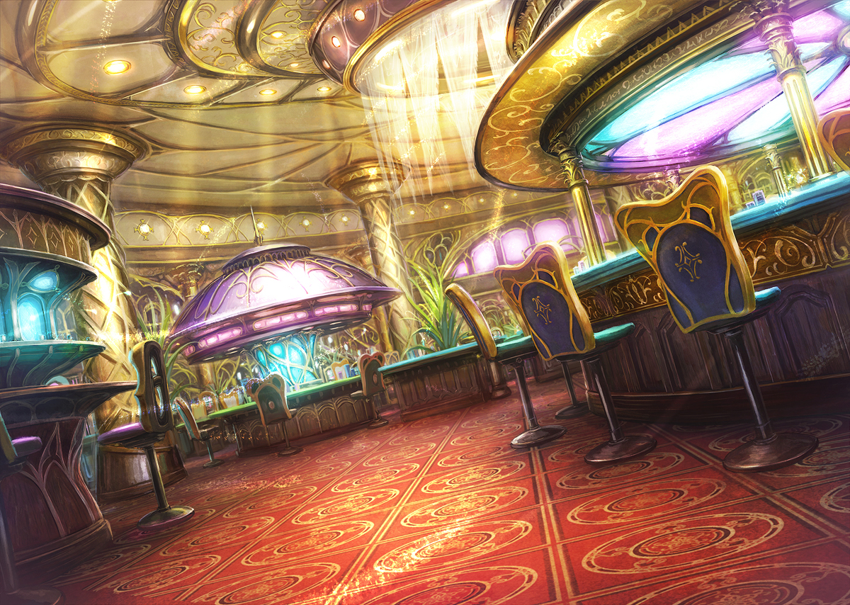 This is a pixiv picture whose title is 浦島坂田船 ニューアルバム「＄HUFFLE」ジャケット背景.