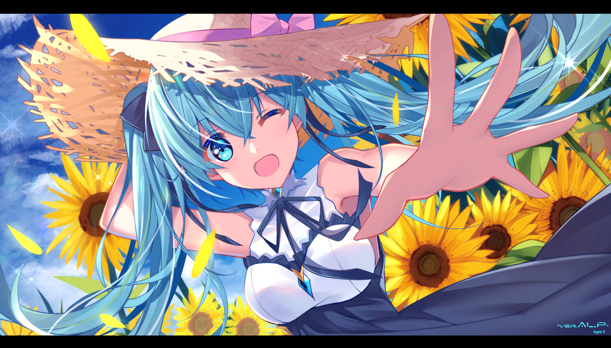 This is a pixiv picture whose title is Light Song.