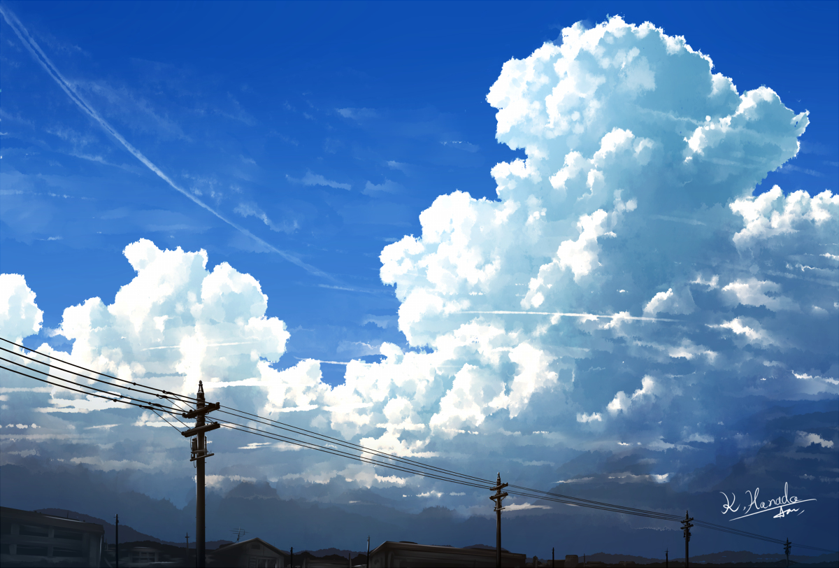 This is a pixiv picture whose title is 八月、某日、空曜日。　-Type Blue-.