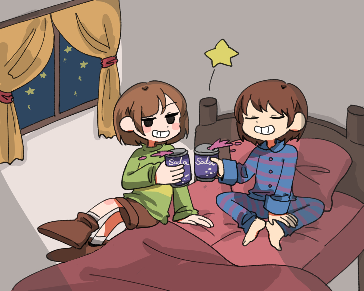 This is a pixiv picture whose title is UNDERTALE log4.