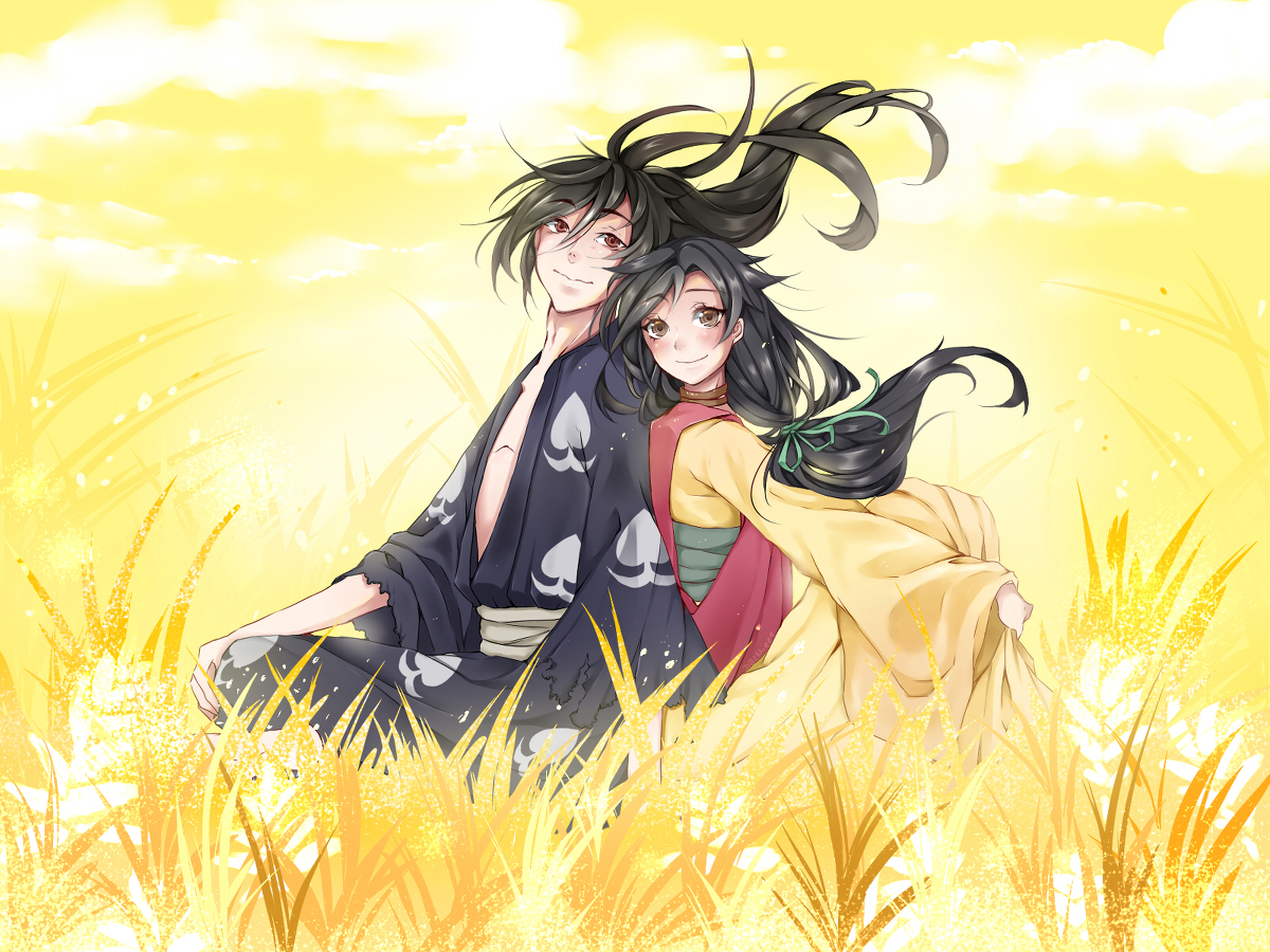 This is a pixiv picture whose title is We found home.